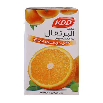 KDD Sugar Free Orange With White Grape Drink 250ml