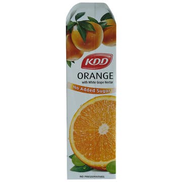 KDD Orange With White Grape Nectar Drink 1L