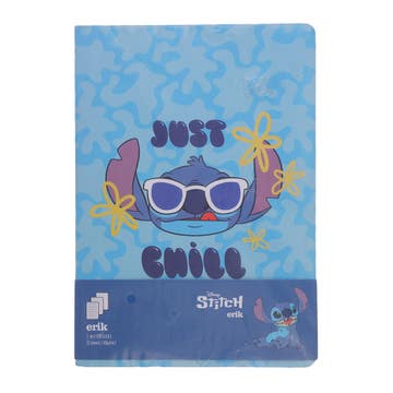 Disney Stitch Tropical Pack Of 3 A5 Notebooks