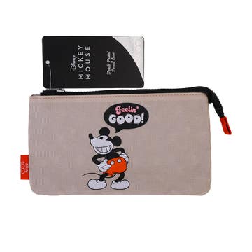Disney Mickey 100th Anni 3 Compartment Pencil Case