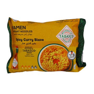 Tabasco Spicy Curry Blaze Ramen Noodles 75g