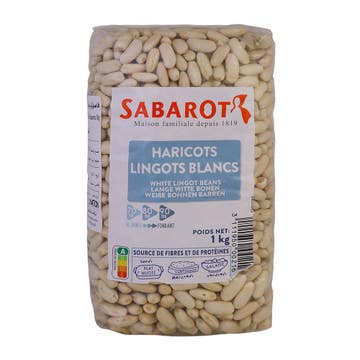 Sabarot White Lingot Beans 1Kg