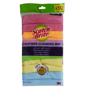 Scotch Brite Microfiber Cling Wipe 10s [Special Offer]