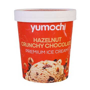 Yumochi Hazelnut Crunchy Chocolate Ice Cream 320g
