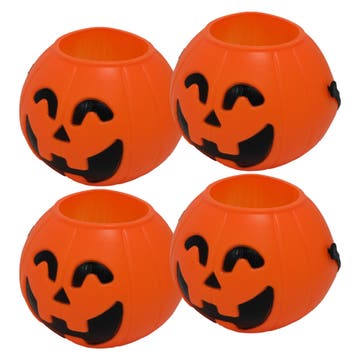 Halloween Pumpkin Candy Buckets
