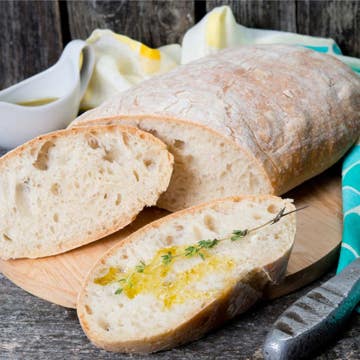 Lazy Ciabatta Bread