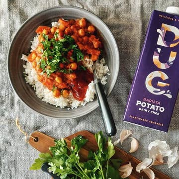 Vegan Chickpea Stew With Mango Chutney