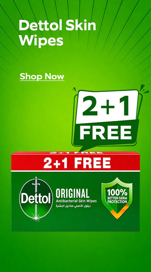 Dettol Original Skin Wipes 10's Pack [2+1 Free]