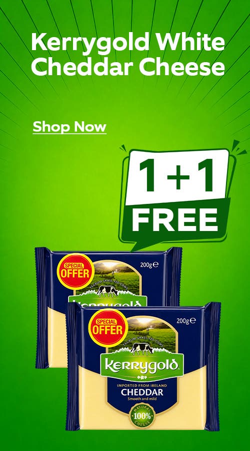 Kerrygold White Cheddar Cheese 2x200g
