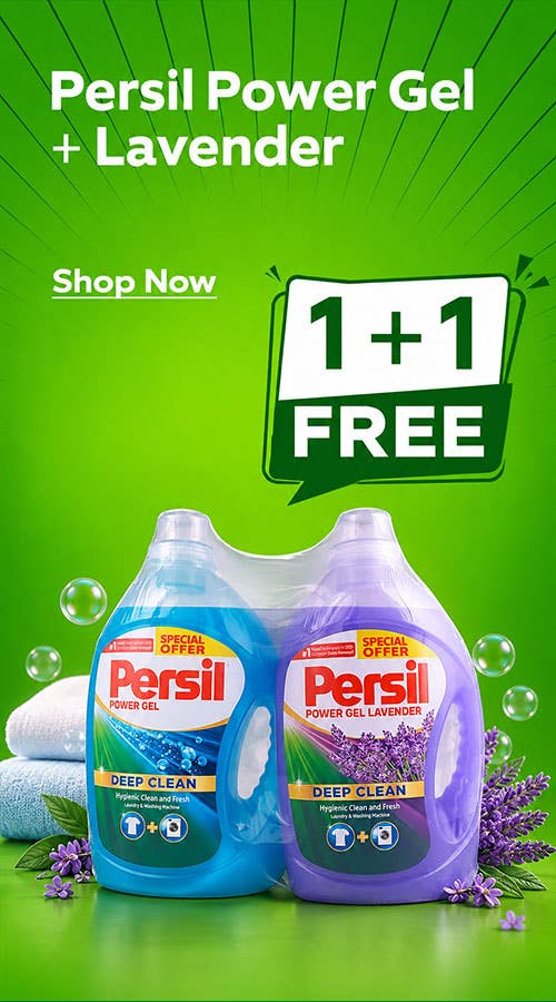 Persil Power Gel 2.9L + Lavender 2.9L
