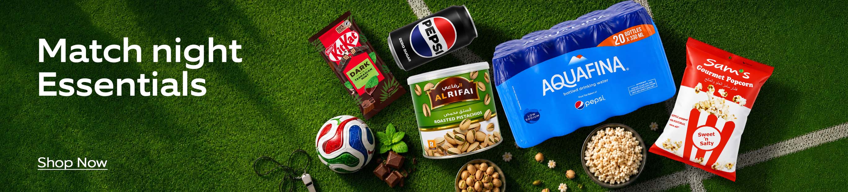 Hero - Match Night Essentials